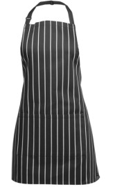 Papilio Chef's Apron (65-71cm) Black/White 